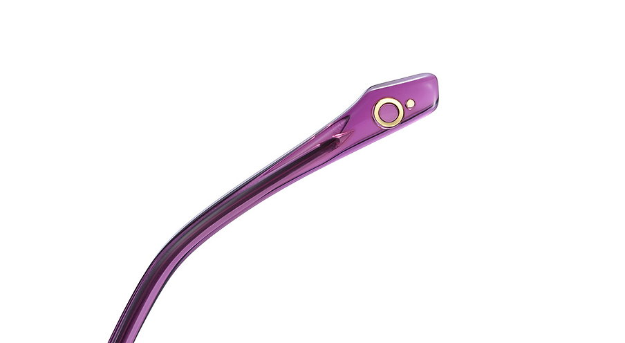 Das Bild zeigt die Korrektionsbrille SORA PGPK von der Marke Etnia Barcelona in violett.